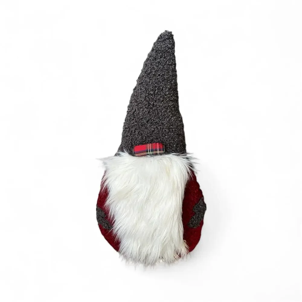 Pottery Barn Clarke Gnome Shaped Pillow NWT